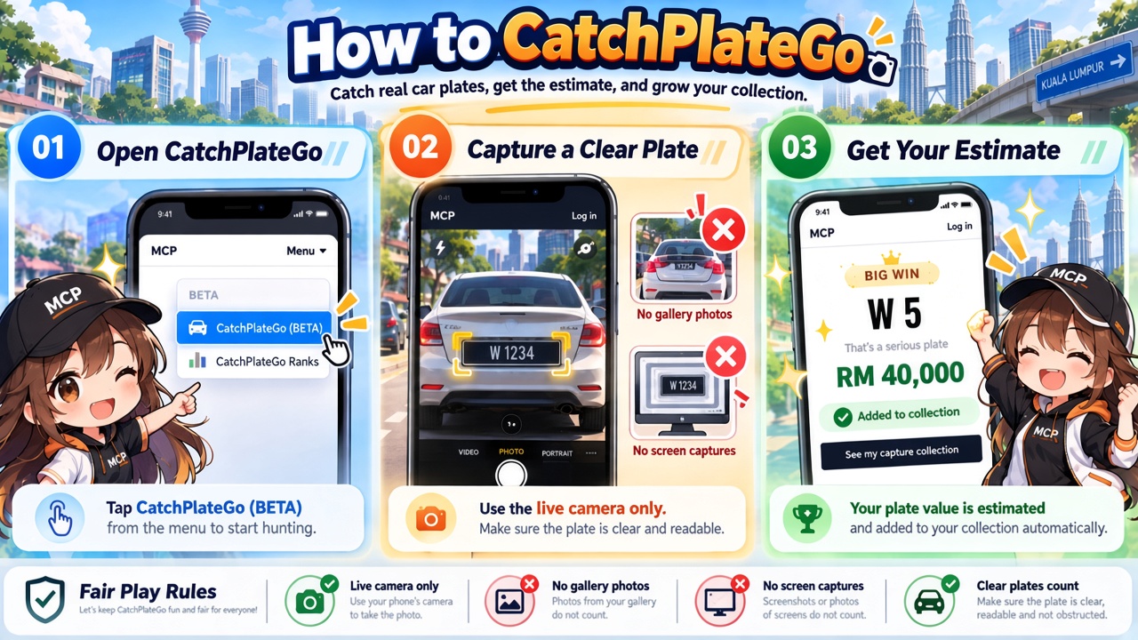 How to play CatchPlateGo